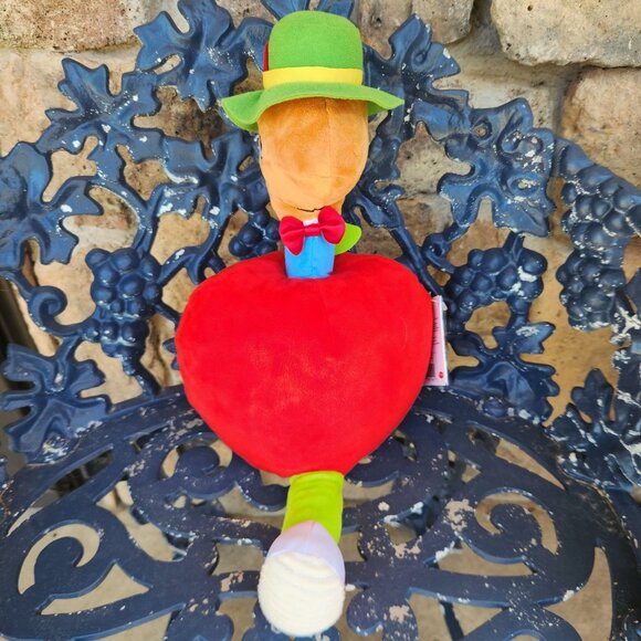 Richard Scarrys Busy Town "Lowly Worm" in an Apple by Kohls Cares 14" H - Picture 1 of 8